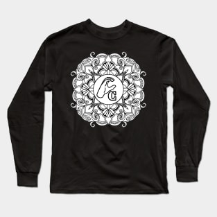 The letter "C" of American Sign Language - Gift Long Sleeve T-Shirt